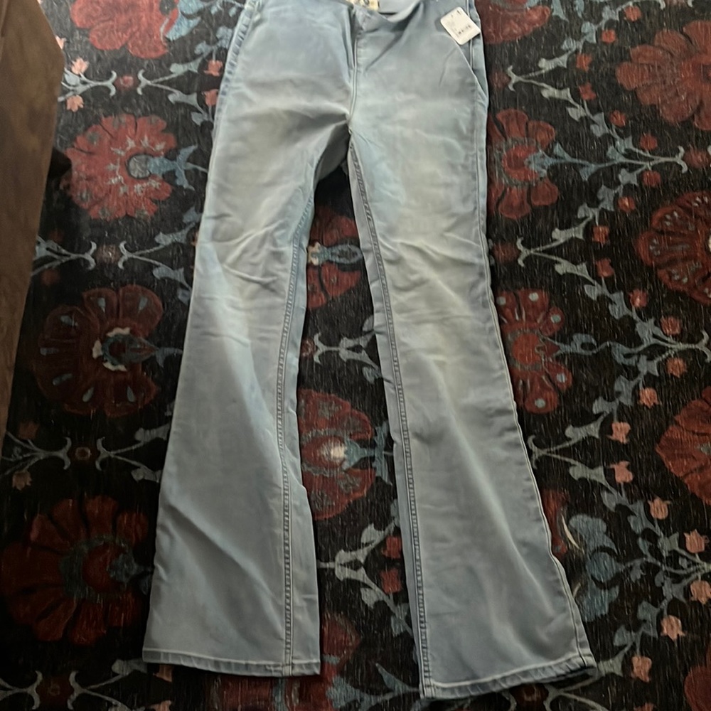 We The Free Light Blue Flare Jeans